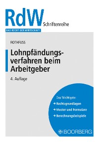 Cover Lohnpfändungsverfahren beim Arbeitgeber