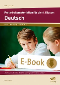 Cover Freiarbeitsmaterialien für die 6. Klasse: Deutsch