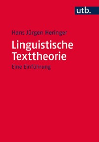 Cover Linguistische Texttheorie