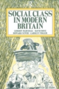 Cover Social Class in Modern Britain