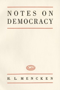 Cover Notes on Democracy