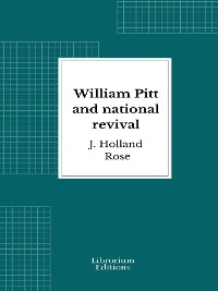 Cover William Pitt and national revival