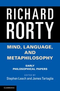 Cover Mind, Language, and Metaphilosophy