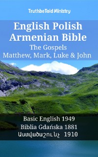 Cover English Polish Armenian Bible - The Gospels - Matthew, Mark, Luke & John