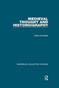 Cover Medieval Thought and Historiography