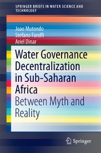 Cover Water Governance Decentralization in Sub-Saharan Africa
