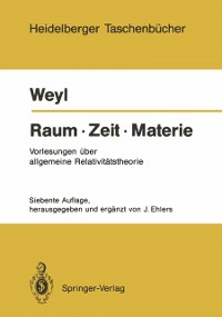 Cover Raum · Zeit · Materie