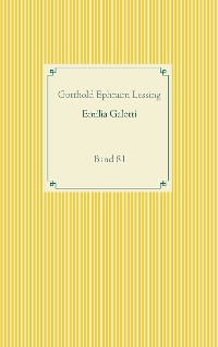 Cover Emilia Galotti