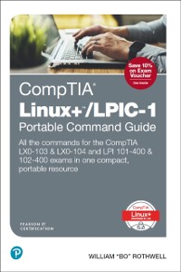 Cover CompTIA Linux+/LPIC-1 Portable Command Guide