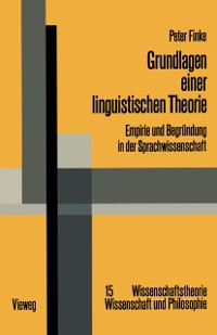 Cover Grundlagen einer linguistischen Theorie