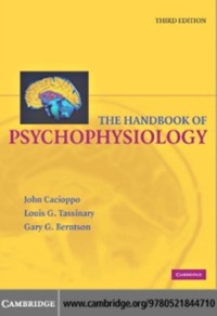 Cover Handbook of Psychophysiology