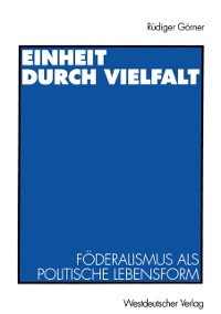 Cover Einheit durch Vielfalt