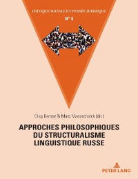Cover Approches philosophiques du structuralisme linguistique russe