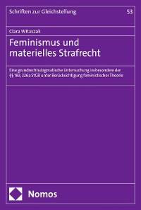 Cover Feminismus und materielles Strafrecht