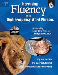 Cover Increasing Fluency with High Frequency Word Phrases Grade 4