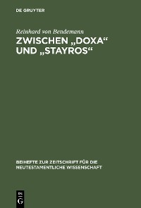 Cover Zwischen "Doxa" und "Stayros"
