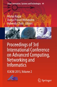 Cover Proceedings of 3rd International Conference on Advanced Computing, Networking and Informatics