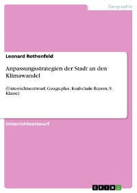 Cover Anpassungsstrategien der Stadt an den Klimawandel