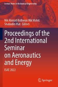 Cover Proceedings of the 2nd International Seminar on Aeronautics and Energy