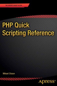 Cover PHP Quick Scripting Reference