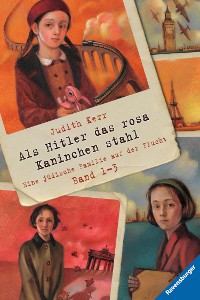 Cover Als Hitler das rosa Kaninchen stahl Band 1-3 (Ein berührendes Jugendbuch über die Zeit des Zweiten Weltkrieges) (Rosa Kaninchen-Trilogie, 1-3)