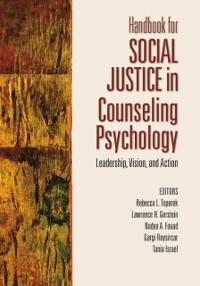 Cover Handbook for Social Justice in Counseling Psychology : Leadership, Vision, and Action