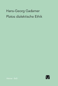 Cover Platos dialektische Ethik