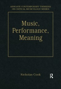 Cover Music, Performance, Meaning