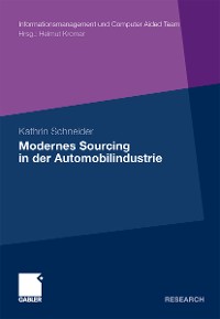 Cover Modernes Sourcing in der Automobilindustrie