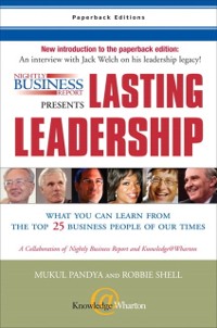 Cover Nightly Business Report Presents Lasting Leadership