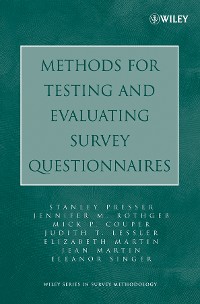 Cover Methods for Testing and Evaluating Survey Questionnaires