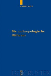 Cover Die anthropologische Differenz
