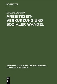 Cover Arbeitszeitverkürzung und sozialer Wandel