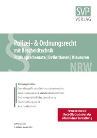 Cover Polizei- und Ordnungsrecht