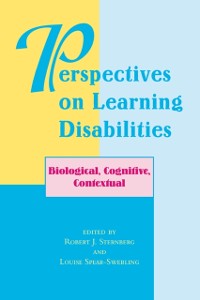 Cover Perspectives On Learning Disabilities