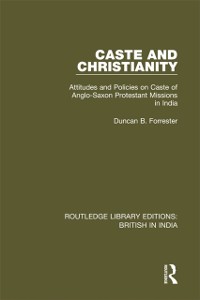Cover Caste and Christianity