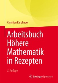 Cover Arbeitsbuch Höhere Mathematik in Rezepten