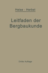Cover Kurzer Leitfaden der Bergbaukunde