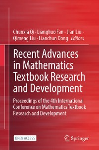 Cover Recent Advances in Mathematics Textbook Research and Development