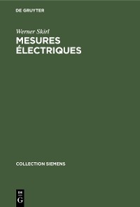 Cover Mesures électriques