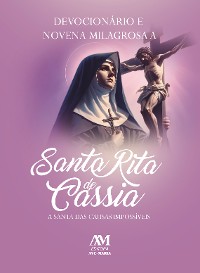 Cover Devocionário e Novena Milagrosa a Santa Rita de Cássia