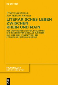 Cover Literarisches Leben zwischen Rhein und Main