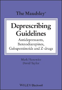 Cover The Maudsley Guidelines for De-prescribing