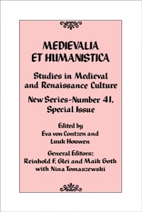 Cover Medievalia et Humanistica, No. 41
