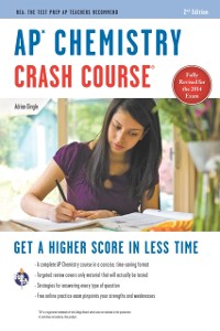 Cover AP Chemistry Crash Course Book + Online