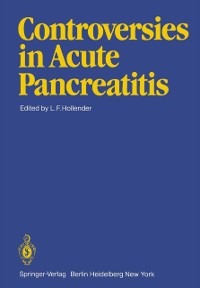 Cover Controversies in Acute Pancreatitis
