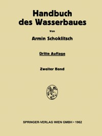 Cover Handbuch des Wasserbaues