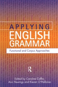 Cover Applying English Grammar.