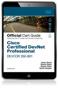Cover Cisco Certified DevNet Professional DEVCOR 350-901 Official Cert Guide