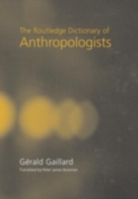 Cover Routledge Dictionary of Anthropologists
